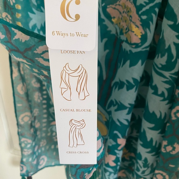 Patterned Scarf - Picture 2 of 2